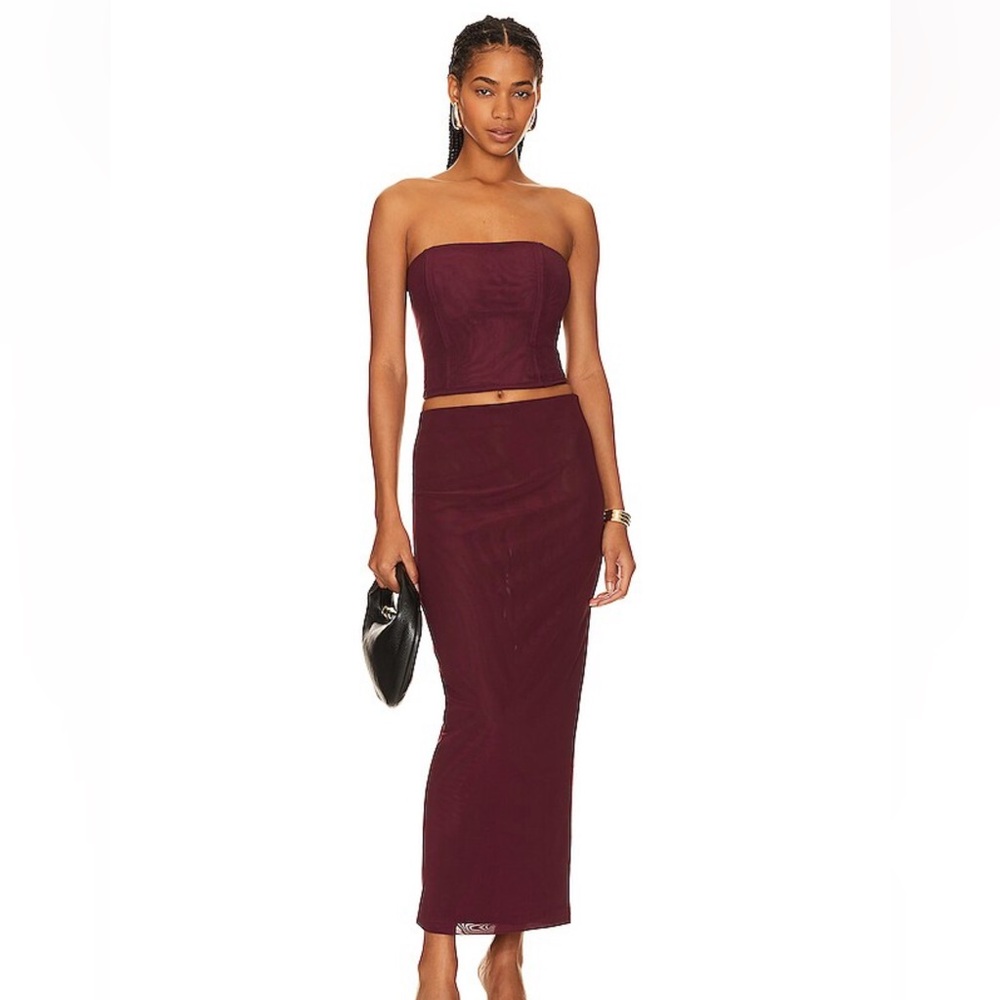 NWT Revolve Camila Coelho Osiris Top in Plum